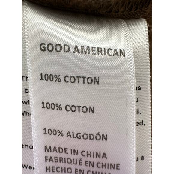 Good American Good Skate Trouser Wide Leg Pants Cotton Size 18 - Picture 6 of 9